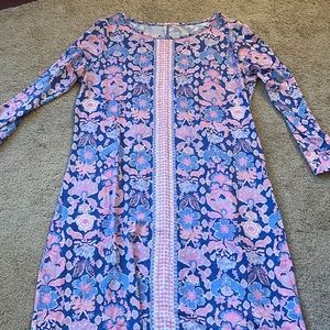 Lilly Pulitzer 3/4 Sleeve Cotton Dress